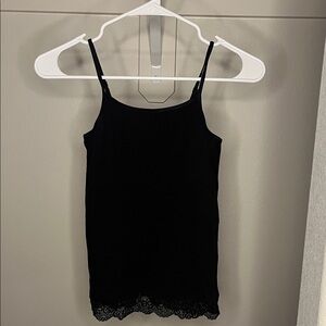 Arizona Jean Company Black Lace Cami Top